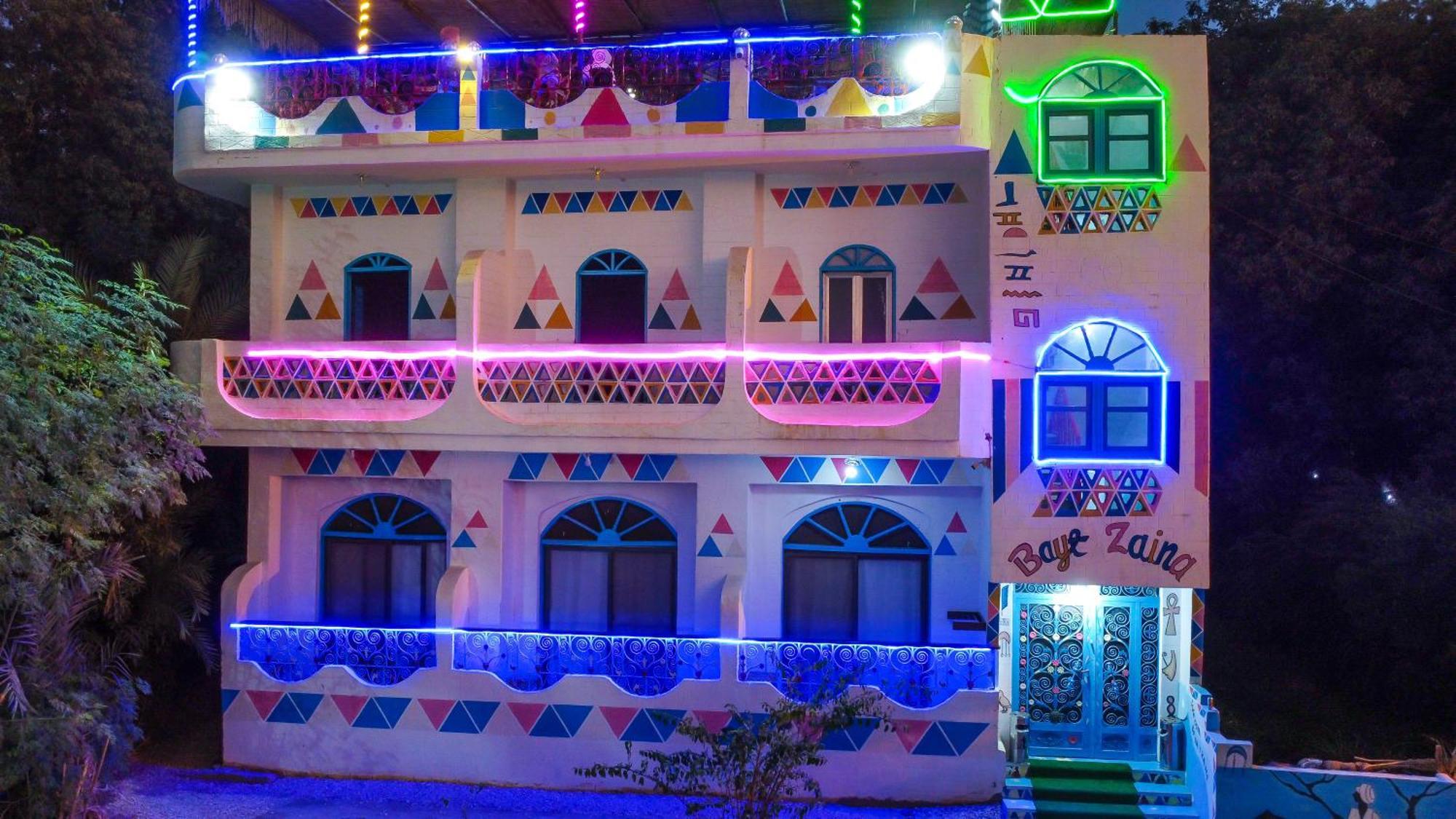 Отель Bayt Zaina - Nubian Hospitality House Асуан Экстерьер фото