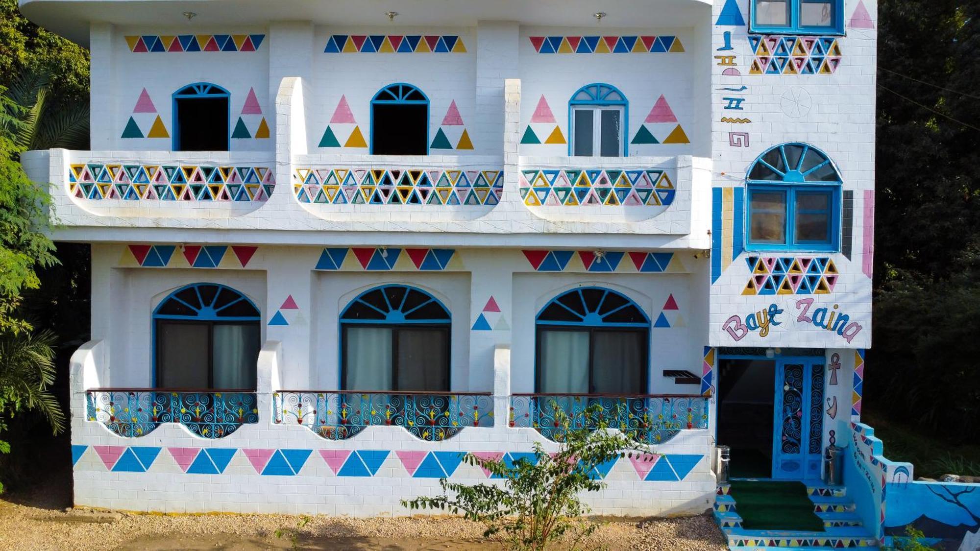 Отель Bayt Zaina - Nubian Hospitality House Асуан Экстерьер фото