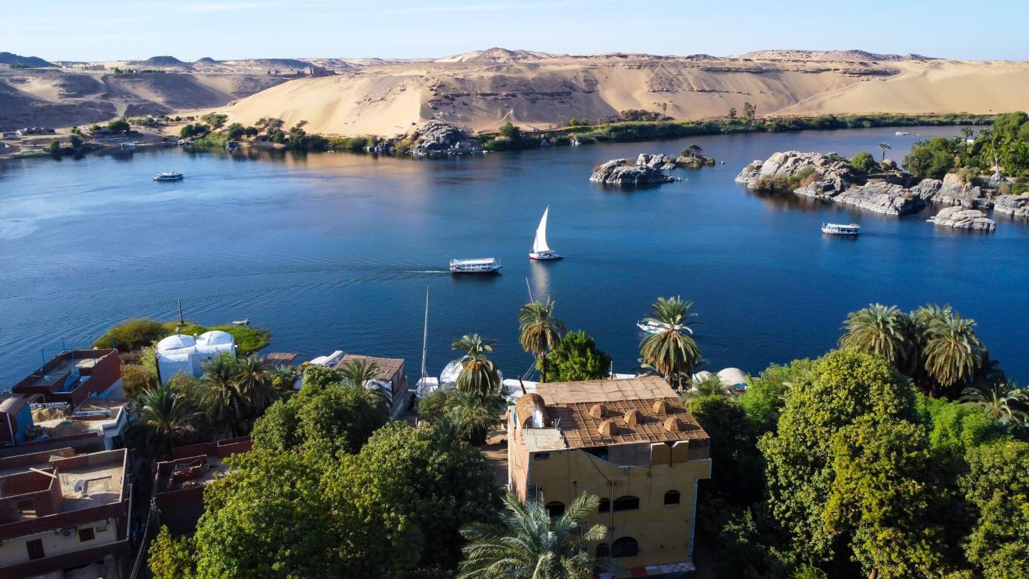 Отель Bayt Zaina - Nubian Hospitality House Асуан Экстерьер фото